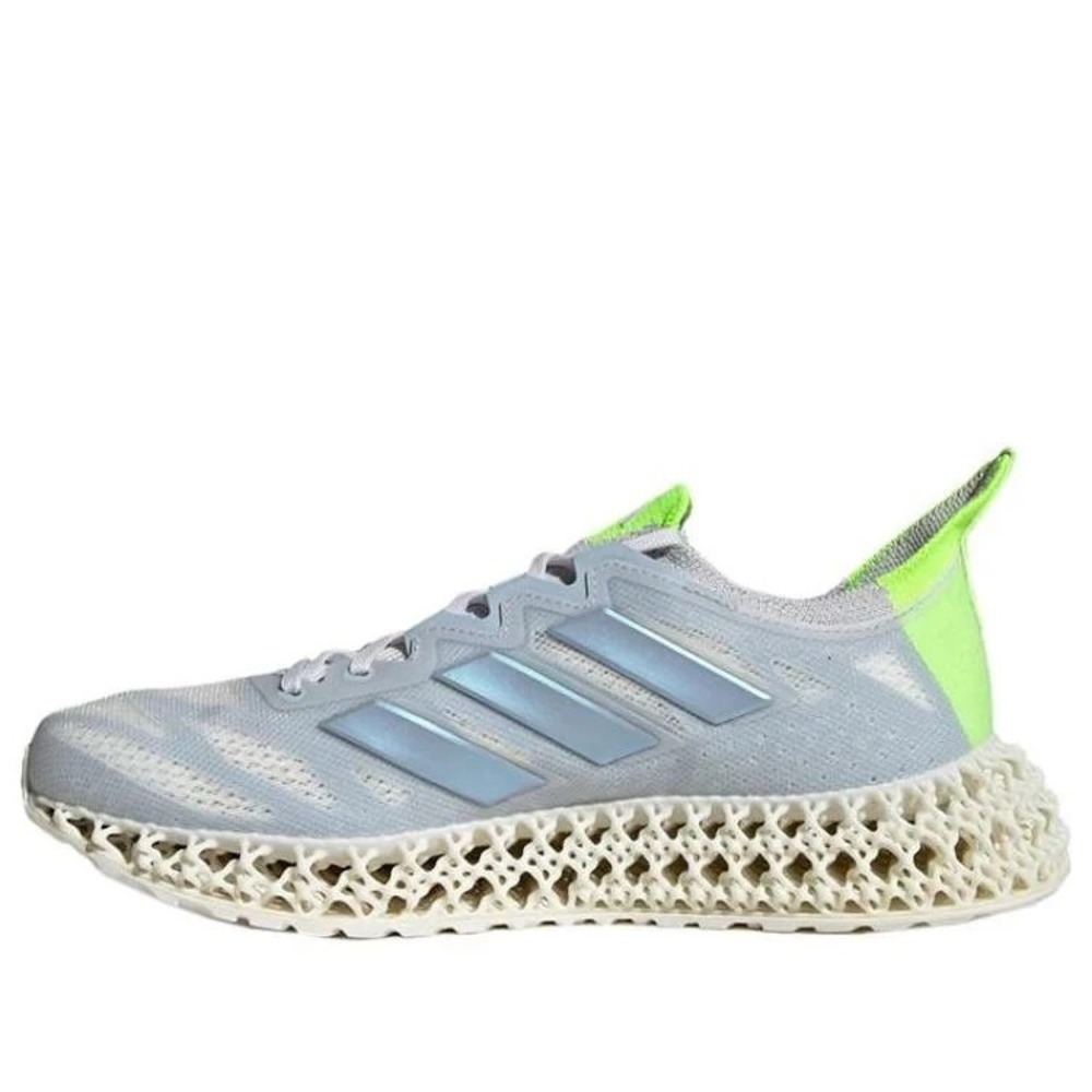 adidas 4DFWD 3 Womens Size 5 Low Dash Grey Lucid Lemon‎ Running Shoes - IG8993